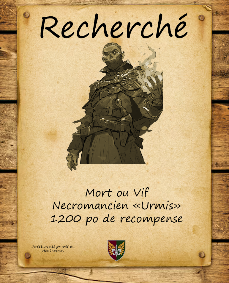 Avis de recherche: Necromancien